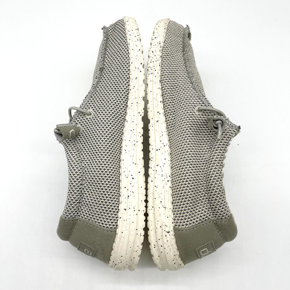 Hey Dude Mens Wally Sox Slip On Shoes‎ Size US 8 Ash Gray Comfort Loafer Casual - Picture 6 of 11